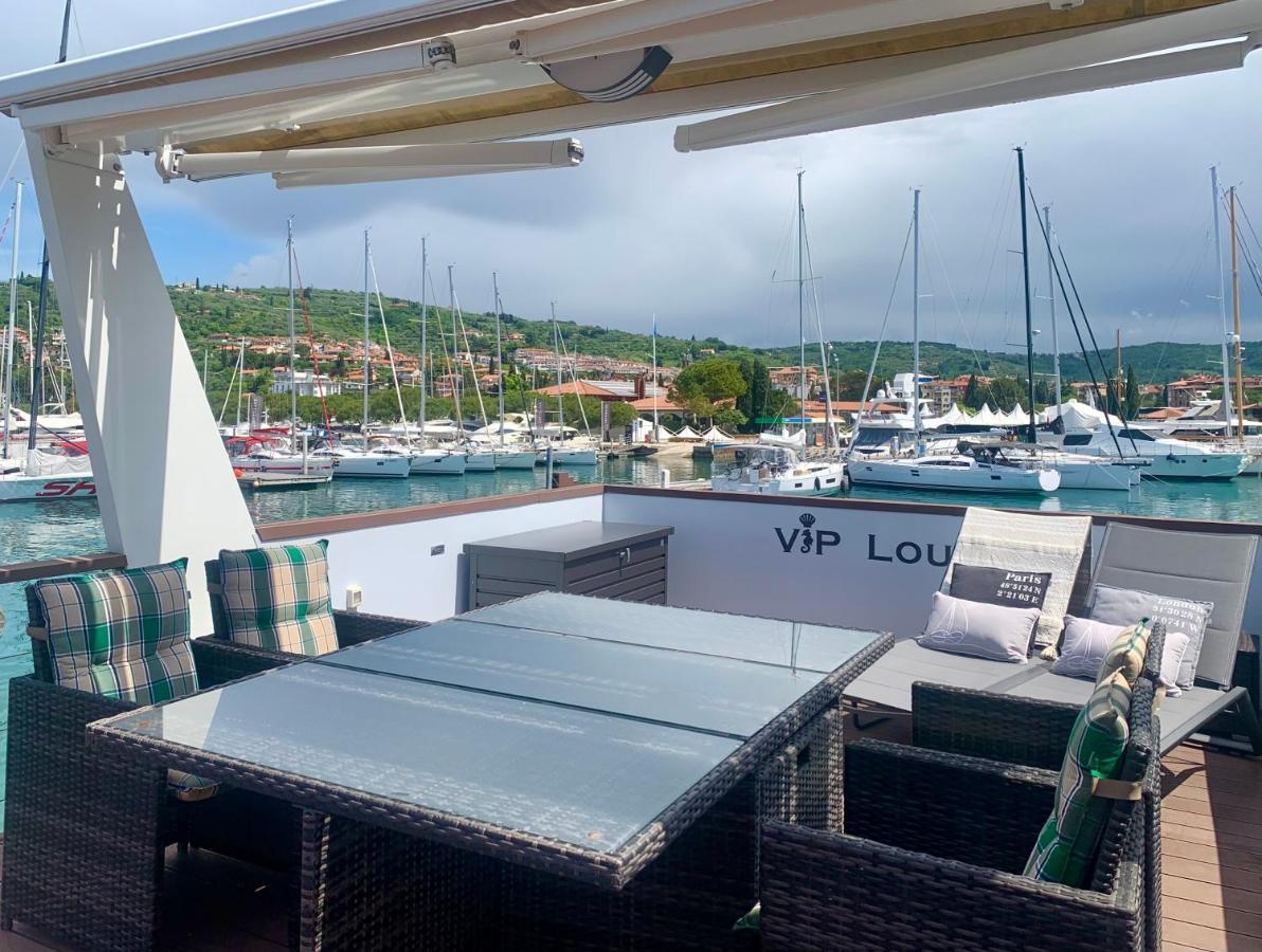 Bellavista Houseboat Apartment Portorose Kültér fotó